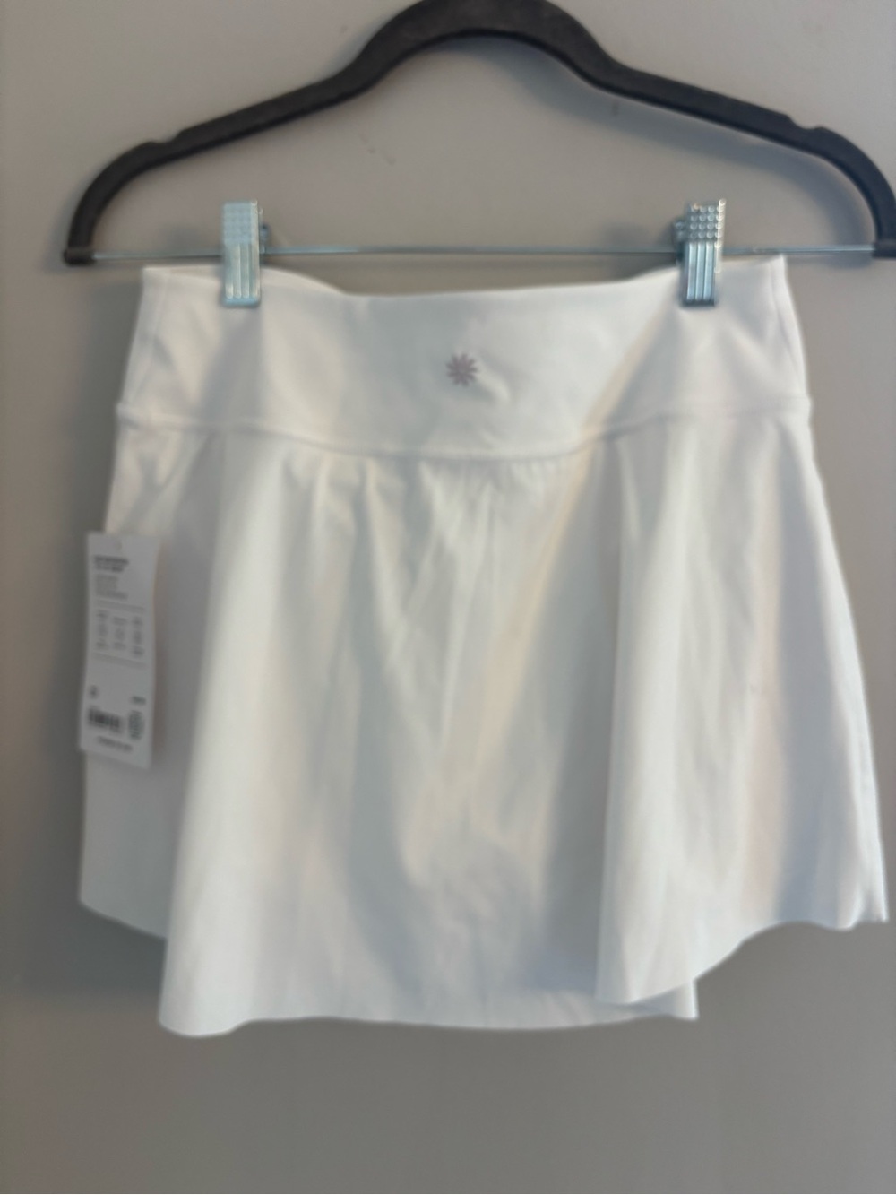 Athleta White Mini Skort with Flared Hem - Picture 5 of 8